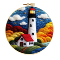 🌙 Phare et collines colorées