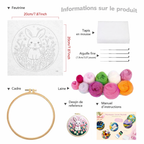 🌸 Fleurs roses au bord de mer