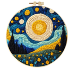 🌕 Nuit étoilée tourbillonnante