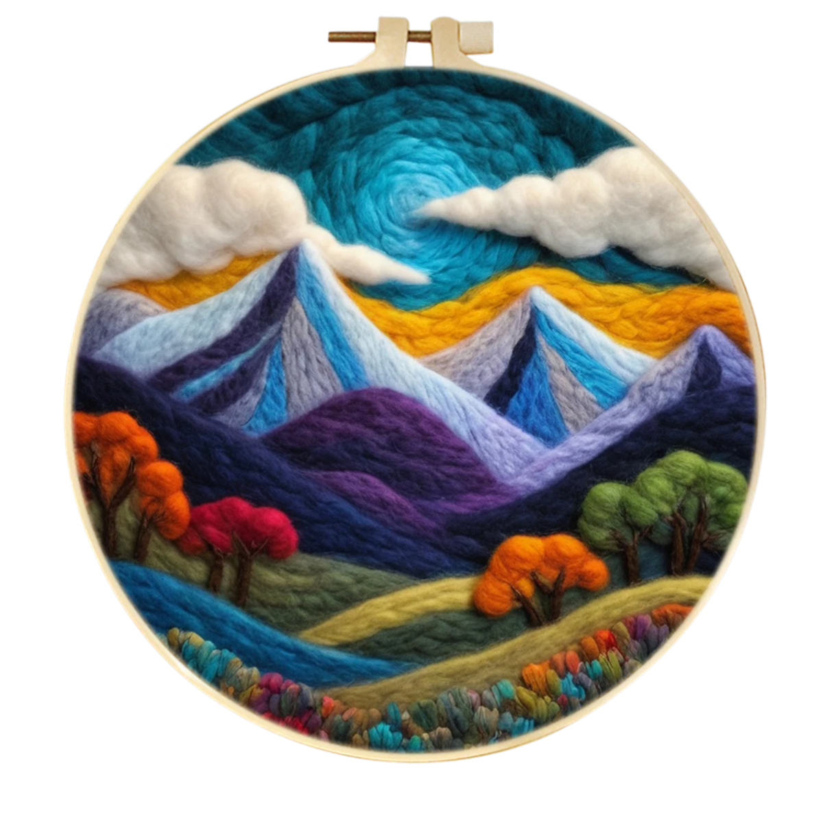 🏔️ Montagnes colorées