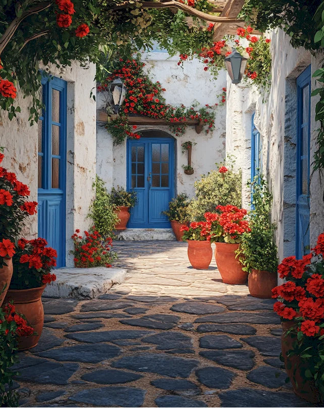 🌿 Ruelle Grecque
