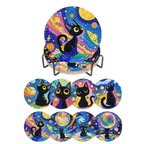 ✨ Chat contemplant les étoiles