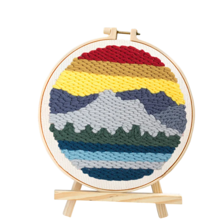 🌄 Montagnes colorées