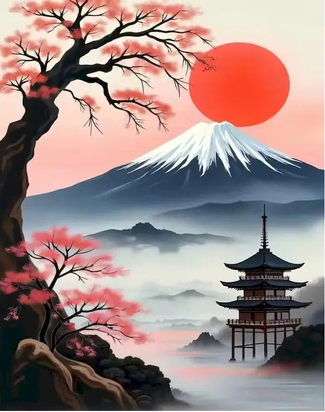 🌅 Soleil Fuji