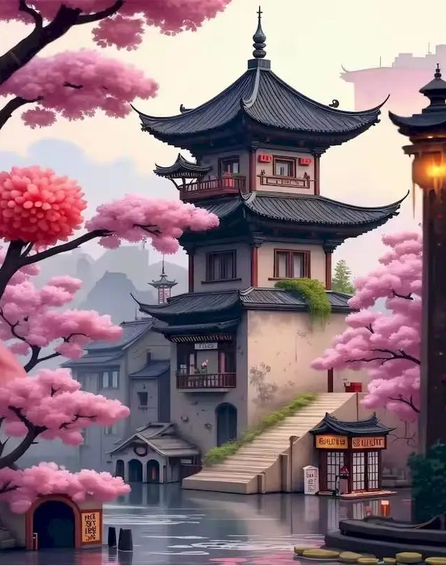 🌸 Pagode Sakura