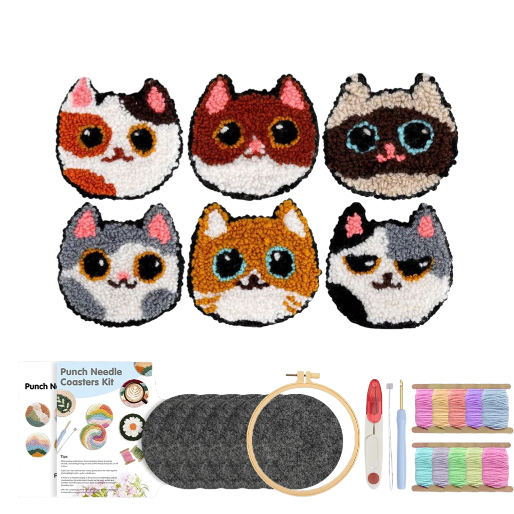 🐱 Têtes chats mignonnes