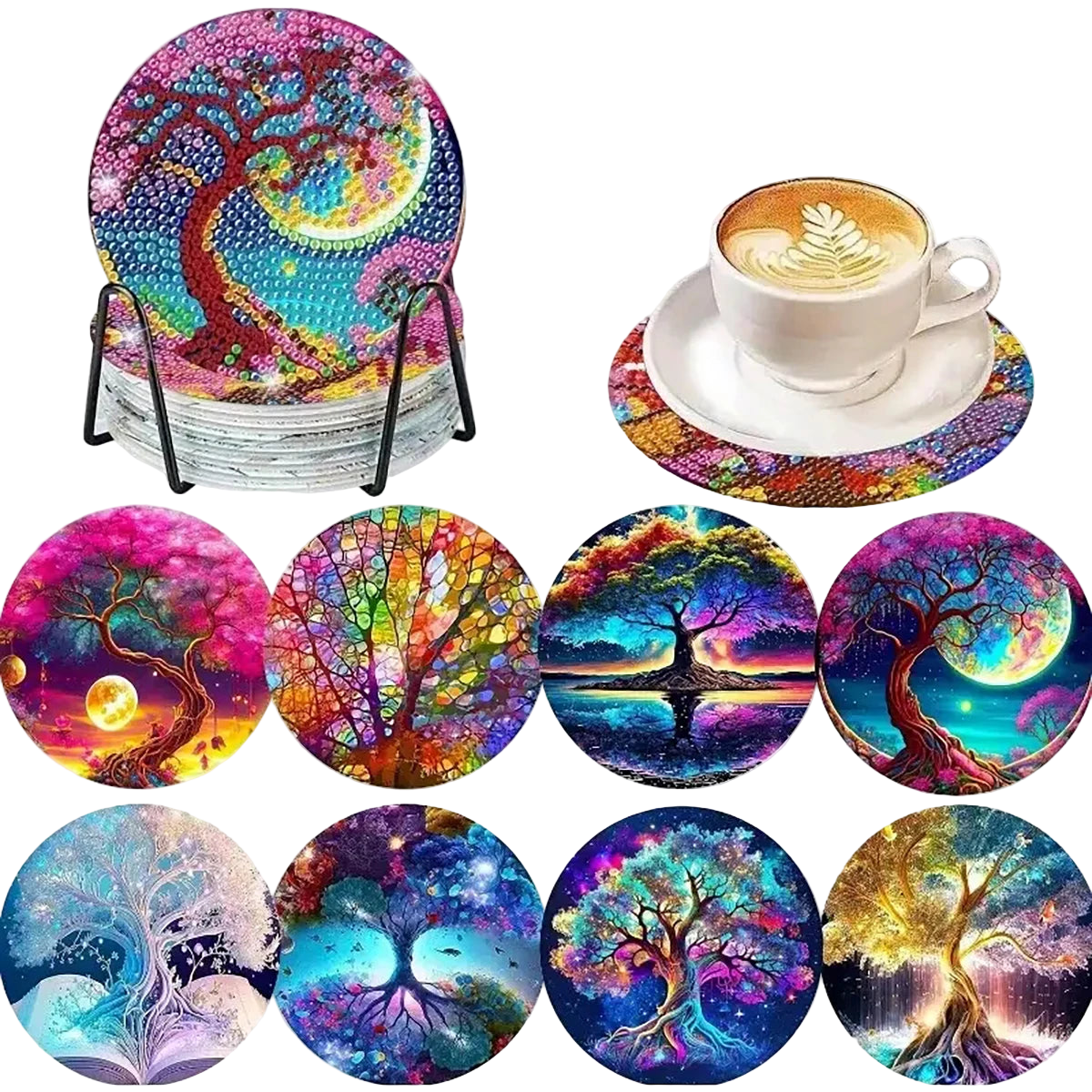 🌈 Arbres féeriques