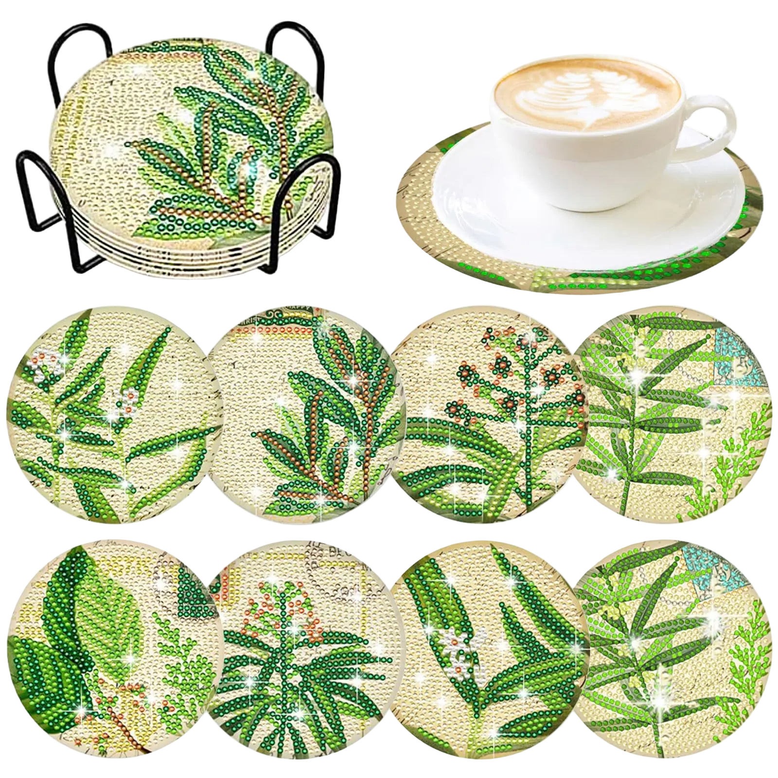 🌿 Feuilles verdoyantes