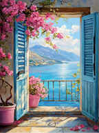 🌺 Fenêtre Méditerranée