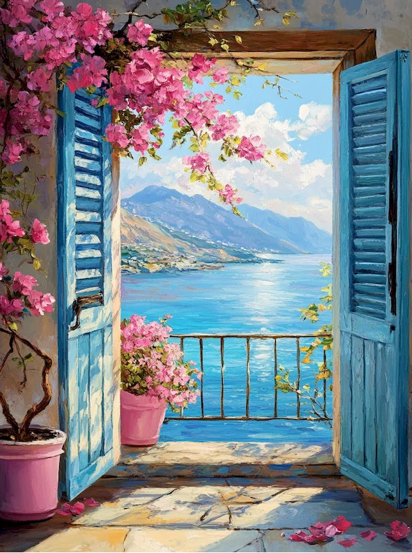 🌺 Fenêtre Méditerranée