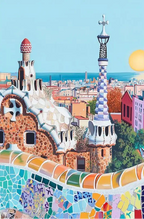 🎨 Barcelone Mosaïque