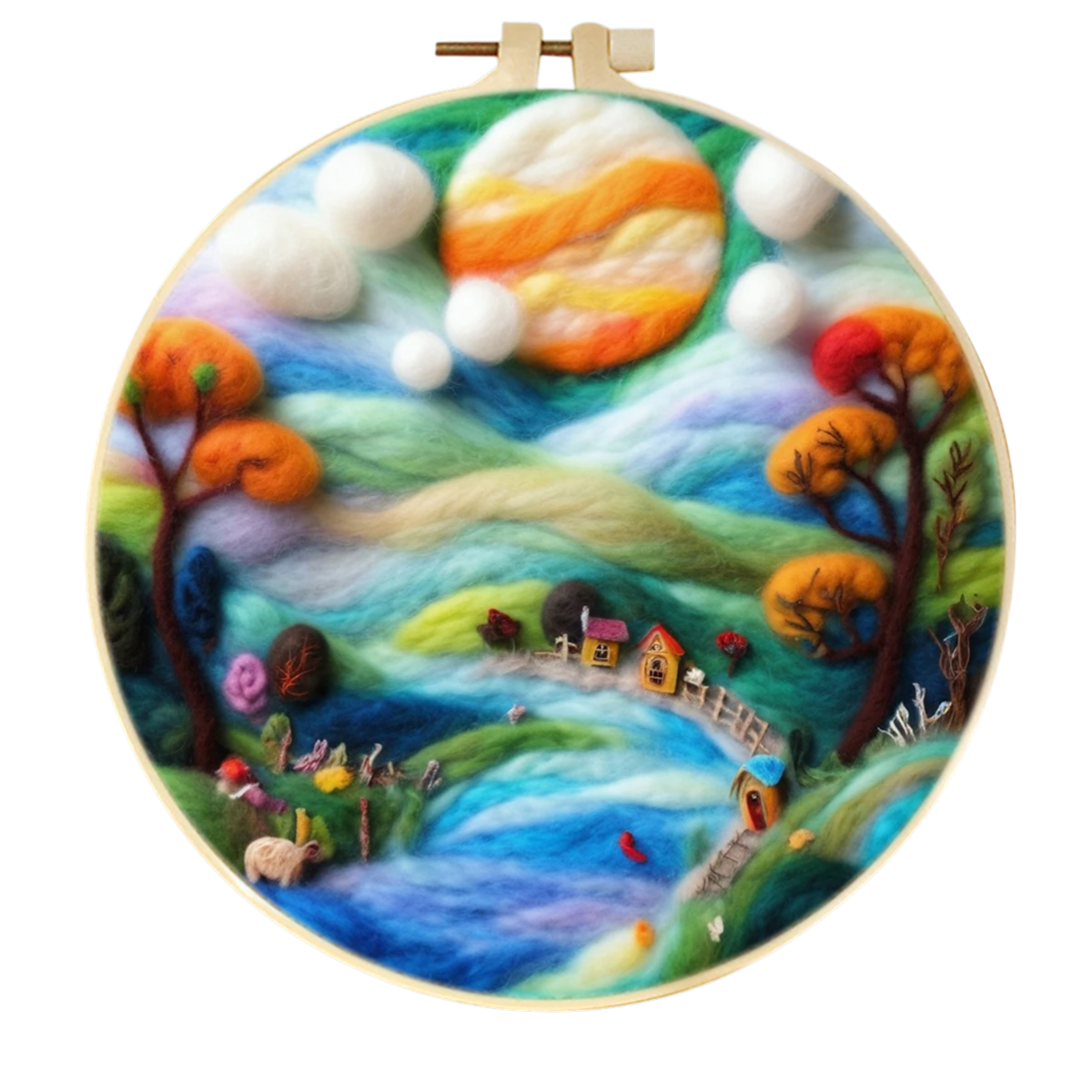 🌈 Rivière colorée