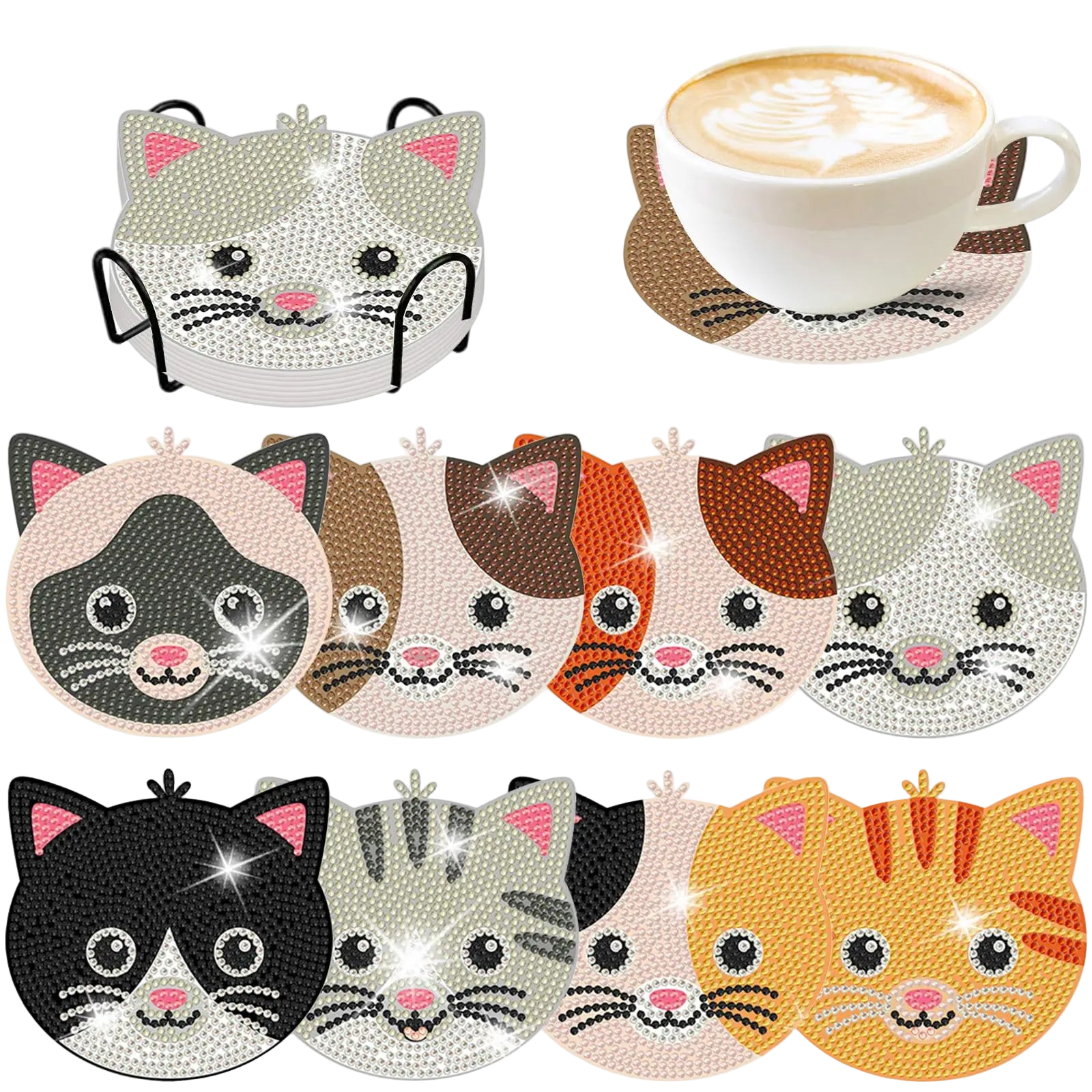 🐱 Chats multicolores