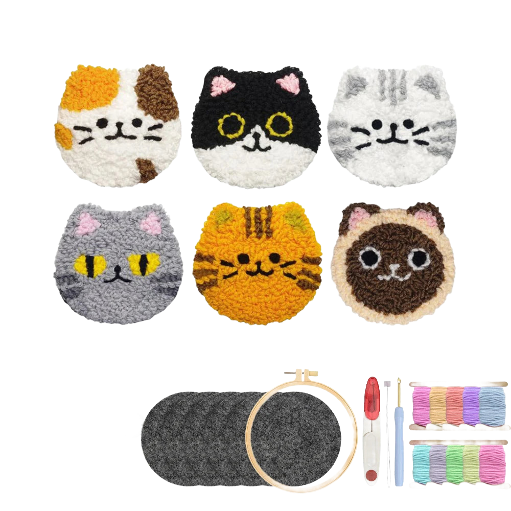 🐱 Têtes chats kawaii